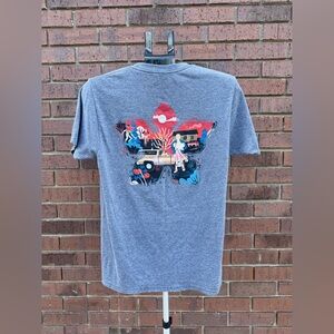 Netflix Stranger Things T Shirt Unisex Size Medium Heathered Grey Hopper Eleven